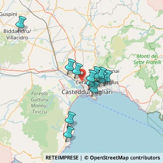 Mappa Via della Rinascita, 09122 Cagliari CA, Italia (12.5575)