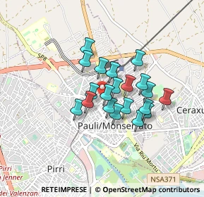 Mappa Via della Libertà, 09042 Monserrato CA, Italia (0.661)