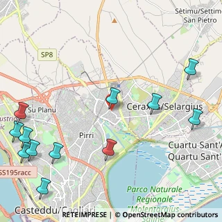 Mappa Redentore, 09042 Monserrato CA, Italia (3.365)