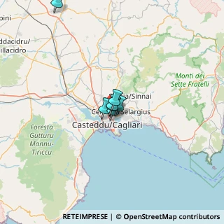 Mappa Via Cincinnato, 09042 Monserrato CA, Italia (13.2025)