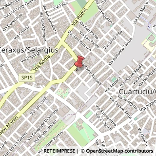 Mappa Via C. Colombo, 6, 09047 Selargius, Cagliari (Sardegna)