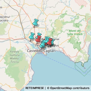 Mappa Via IV Novembre, 09047 Selargius CA, Italia (6.03091)
