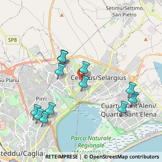 Mappa Via IV Novembre, 09047 Selargius CA, Italia (2.355)