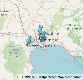 Mappa Via dei Castagni, 09134 Cagliari CA, Italia (39.60091)