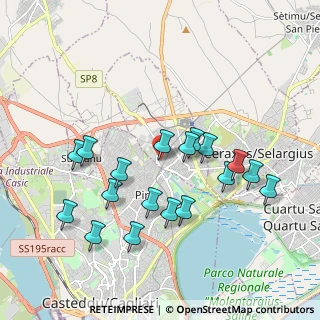 Mappa Via Orazio, 09042 Monserrato CA, Italia (2.10444)