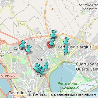 Mappa Via dei Gracchi, 09042 Monserrato CA, Italia (1.86182)