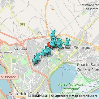 Mappa Via dei Gracchi, 09042 Monserrato CA, Italia (0.93625)