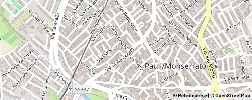 Mappa Monserrato