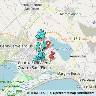 Mappa Via Raffaele Piras, 09044 Quartucciu CA, Italia (1.26818)