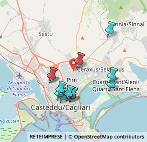 Mappa Via Capo D'Orso, 09042 Monserrato CA, Italia (3.68231)