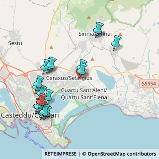 Mappa Via Ortobene, 09044 Quartucciu CA, Italia (4.93833)