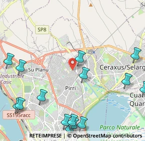 Mappa Via Stanislao Dessy, 09134 Cagliari CA, Italia (3.274)
