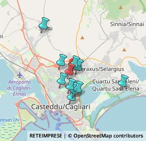 Mappa Via Stanislao Dessy, 09134 Cagliari CA, Italia (2.85455)