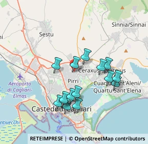 Mappa Via Stanislao Dessy, 09134 Cagliari CA, Italia (3.69467)