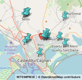 Mappa Via Stanislao Dessy, 09134 Cagliari CA, Italia (3.43938)