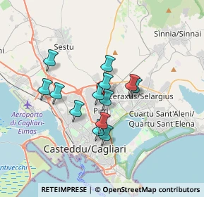 Mappa Via Stanislao Dessy, 09134 Cagliari CA, Italia (2.83538)