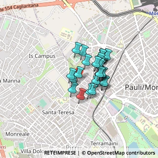 Mappa Via Stanislao Dessy, 09134 Cagliari CA, Italia (0.31)