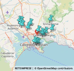 Mappa Via Stanislao Dessy, 09134 Cagliari CA, Italia (5.63)