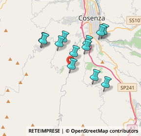 Mappa Via Giosuè Carducci, 87030 Carolei CS, Italia (3.245)