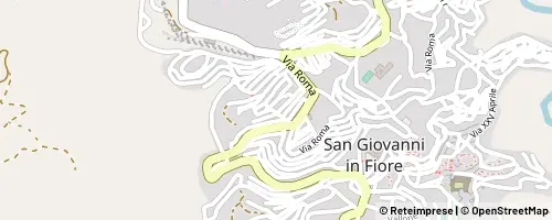 Mappa San Giovanni in Fiore