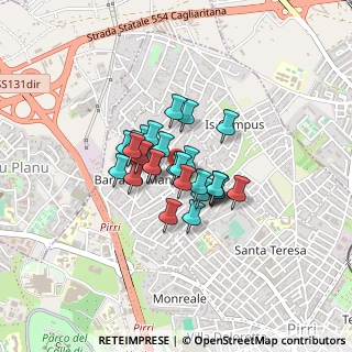 Mappa Via Nicola Valle, 09134 Cagliari CA, Italia (0.27407)