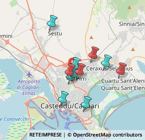 Mappa Via Salvatore Quasimodo, 09134 Cagliari CA, Italia (2.99182)
