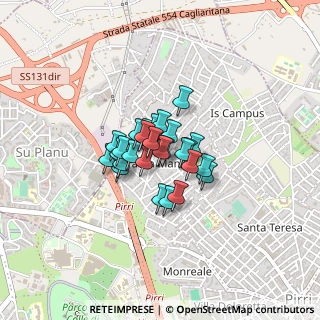 Mappa Via Salvatore Quasimodo, 09134 Cagliari CA, Italia (0.25556)