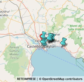 Mappa Via Salvatore Quasimodo, 09134 Cagliari CA, Italia (7.30545)