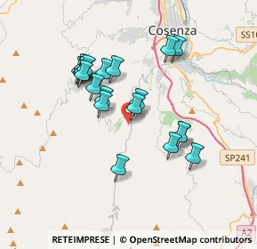Mappa Via San Giovanni, 87030 Carolei CS, Italia (3.4515)