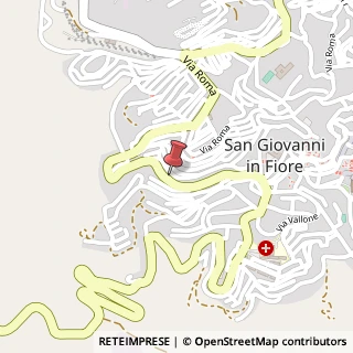 Mappa Via Antonio Gramsci, 156, 87055 San Giovanni in Fiore, Cosenza (Calabria)