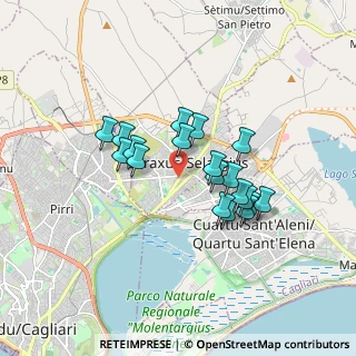 Mappa Via Ippolito Nievo, 09047 Selargius CA, Italia (1.53211)