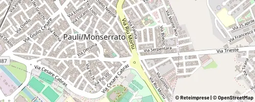 Mappa Monserrato