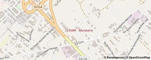 Mappa Quartu Sant'Elena