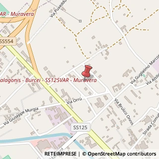 Mappa Via dei Maestri del Lavoro, snc, 09045 Quartu Sant'Elena, Cagliari (Sardegna)
