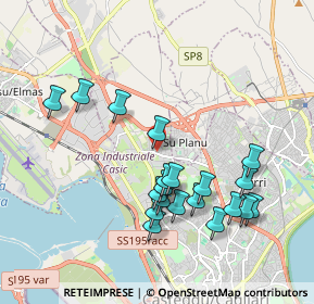 Mappa Gherardo delle Notti, 09121 Cagliari CA, Italia (2.0965)