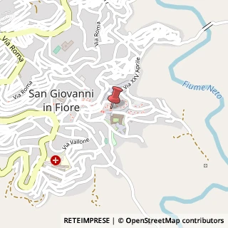 Mappa Via Monastero, 2, 87055 San Giovanni in Fiore, Cosenza (Calabria)