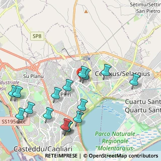Mappa Via Marco Aurelio, 09042 Monserrato CA, Italia (2.6775)