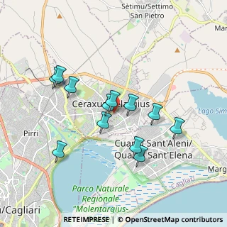 Mappa Via Achille Grandi, 09047 Selargius CA, Italia (1.80917)