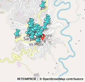 Mappa Via Gregorio de Laude, 87055 San Giovanni in Fiore CS, Italia (0.361)