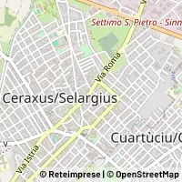 地図 Selargius