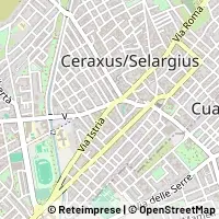 Mapa Selargius
