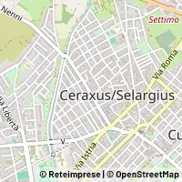 Mapa Selargius