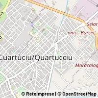 Mapa Quartucciu