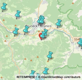 Mappa Via Funivia, 39031 Brunico BZ, Italia (5.461)