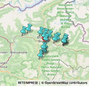 Mappa Via Funivia, 39031 Brunico BZ, Italia (8.43294)