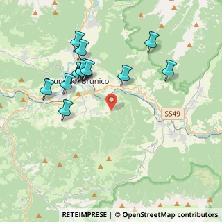 Mappa Via Walchorn, 39031 Brunico BZ, Italia (3.83429)