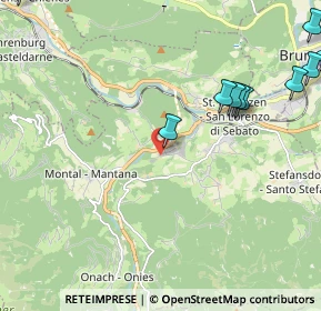 Mappa Via Aue, 39031 Brunico BZ, Italia (3.6765)