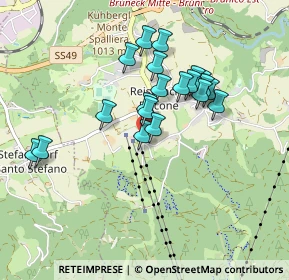 Mappa Via Funivia Riscone, 39031 Brunico BZ, Italia (0.748)