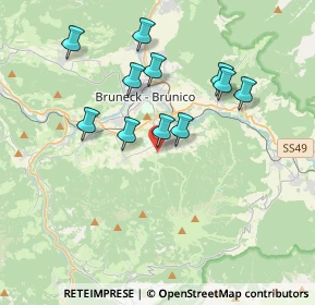 Mappa Via Funivia Riscone, 39031 Brunico BZ, Italia (3.24182)