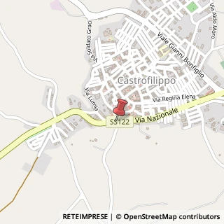 Mappa Via Nazionale, 154, 92020 Castrofilippo, Agrigento (Sicilia)